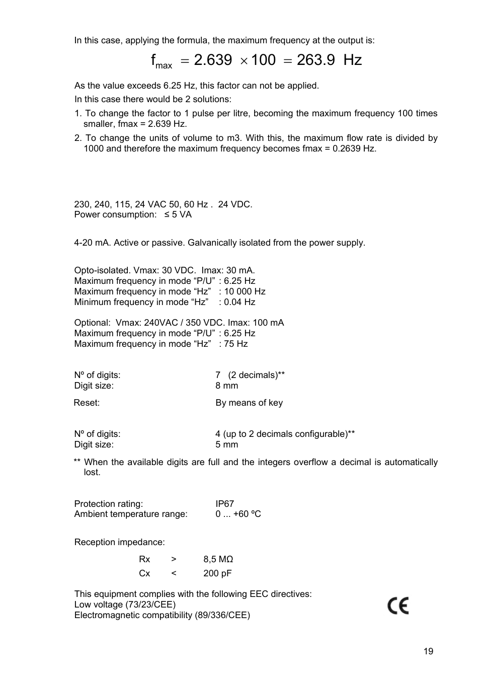 Tecfluid XT5 User Manual | Page 19 / 24