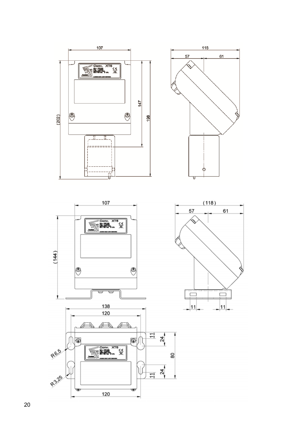 Tecfluid XT5 User Manual | Page 20 / 24