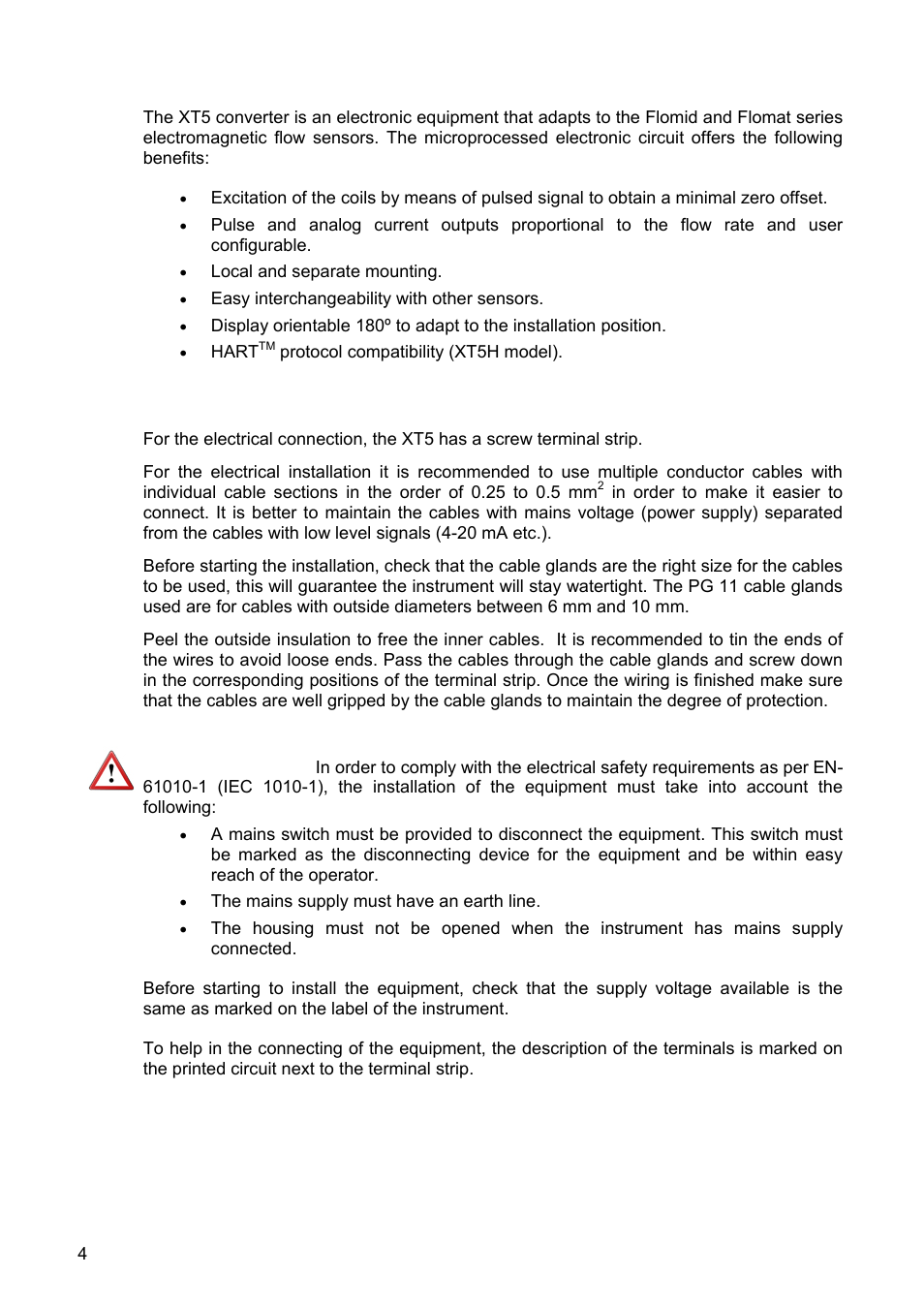 Tecfluid XT5 User Manual | Page 4 / 24