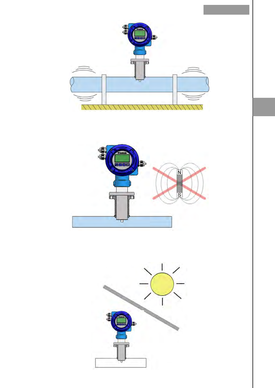 7 magnetic fields, 8 temperature | Tecfluid MX4 For FLOMAT Series User Manual | Page 11 / 56