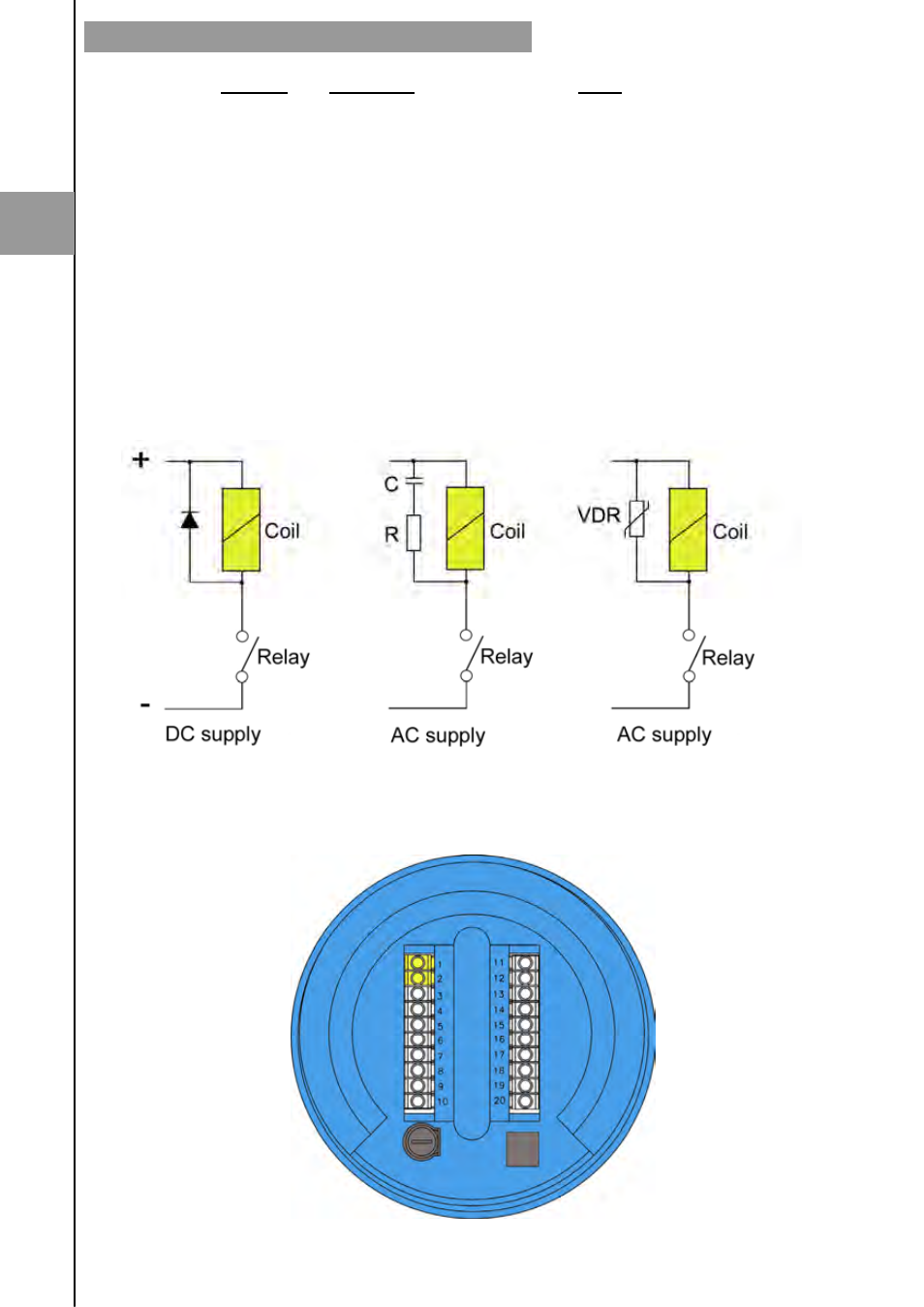 3 remote reset input wiring | Tecfluid MX4 For FLOMAT Series User Manual | Page 18 / 56