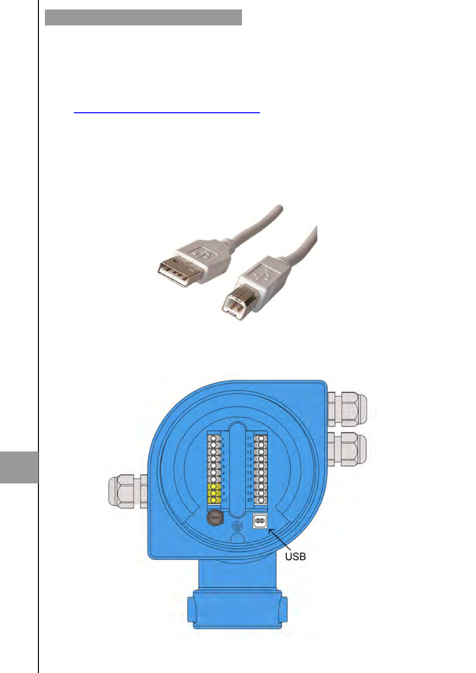 Associated software winsmeter mx4, 1 usb cable connection and drivers installation | Tecfluid MX4 For FLOMAT Series User Manual | Page 44 / 56