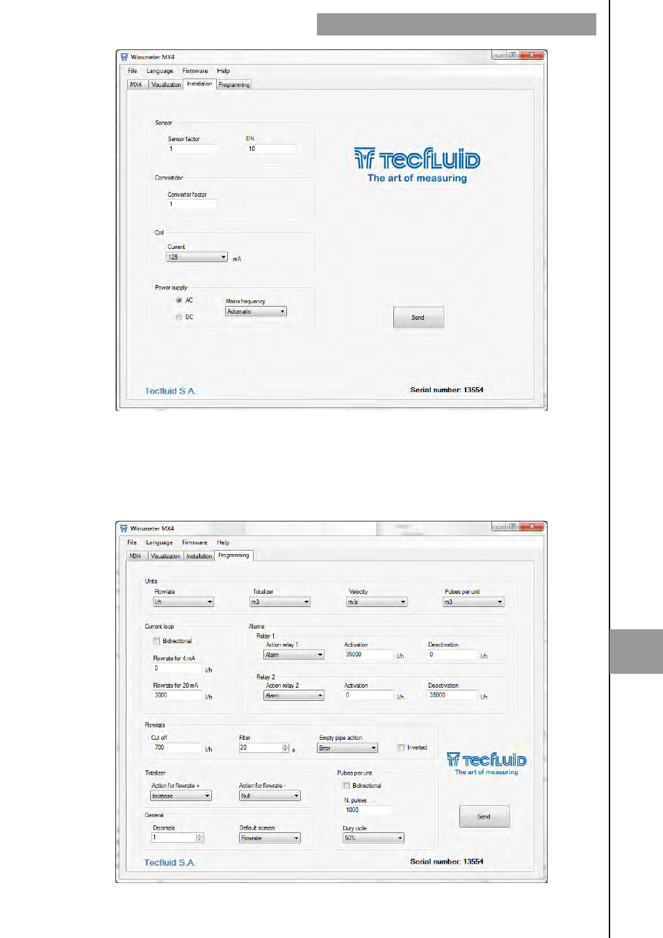 Tecfluid MX4 For FLOMAT Series User Manual | Page 47 / 56