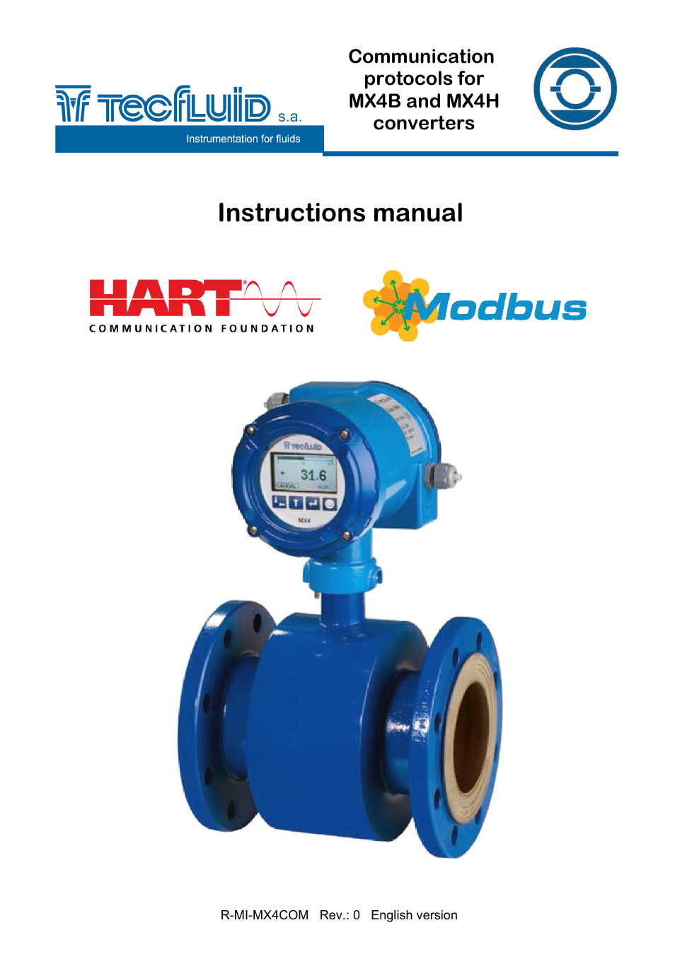 Tecfluid MX4B User Manual | 24 pages