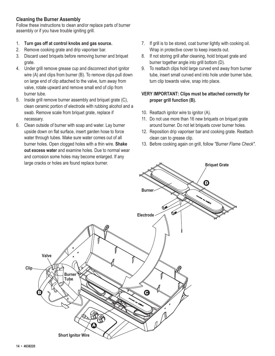 Char-Broil 4638220 User Manual | Page 14 / 16
