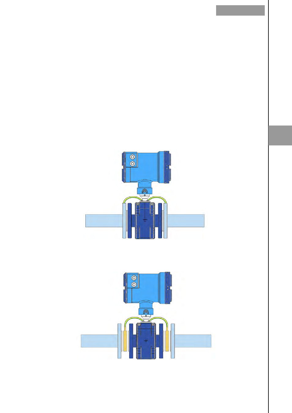 3 sensor earth connection | Tecfluid MX4 For FLOMID Series User Manual | Page 13 / 64