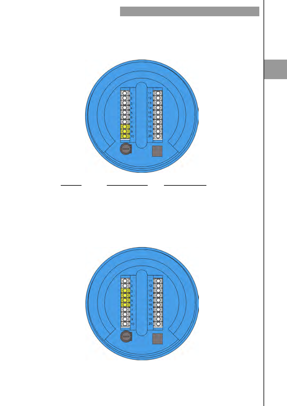 1 power supply wiring, Relay output wiring | Tecfluid MX4 For FLOMID Series User Manual | Page 17 / 64