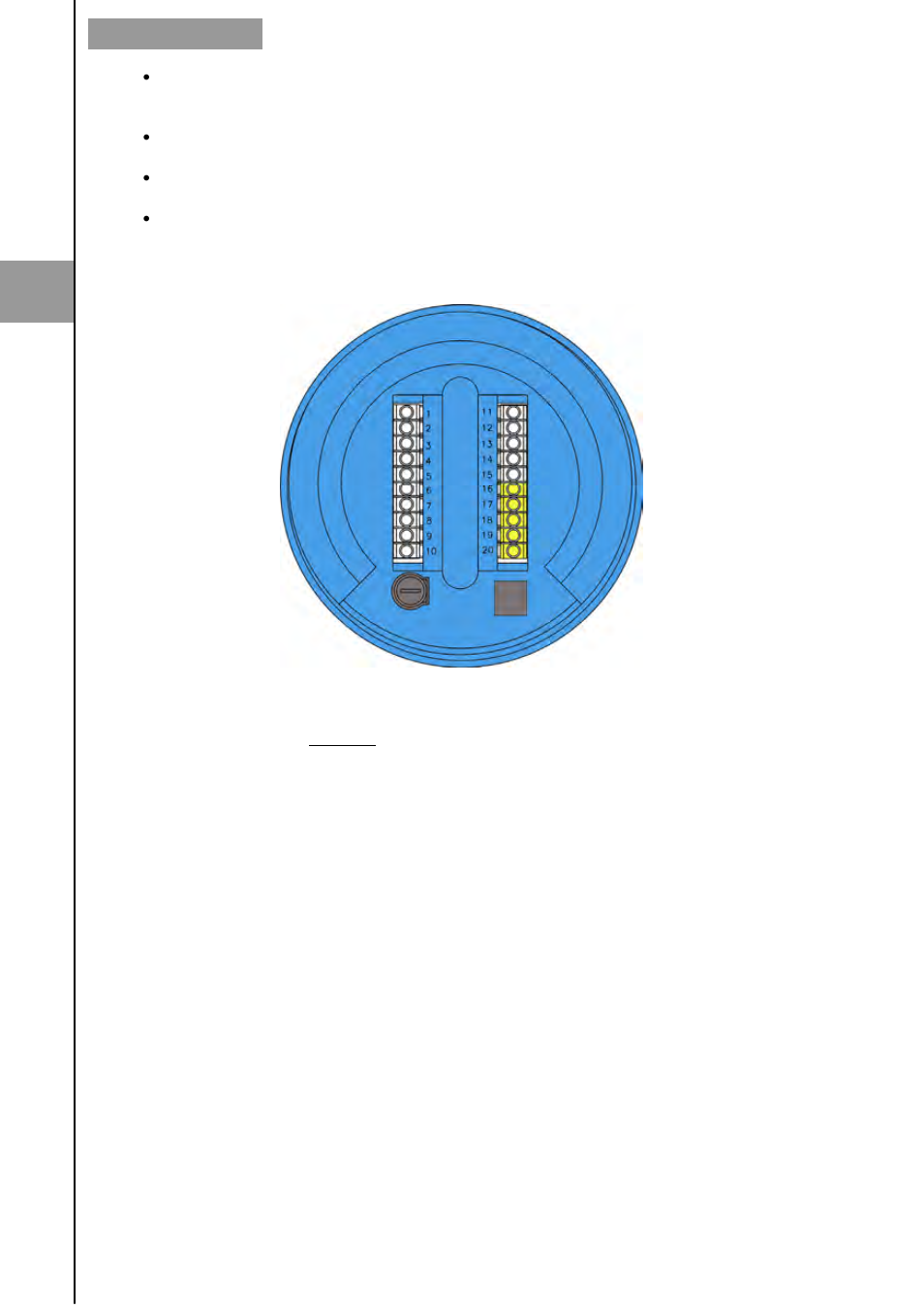 4 cable connection to converter | Tecfluid MX4 For FLOMID Series User Manual | Page 24 / 64