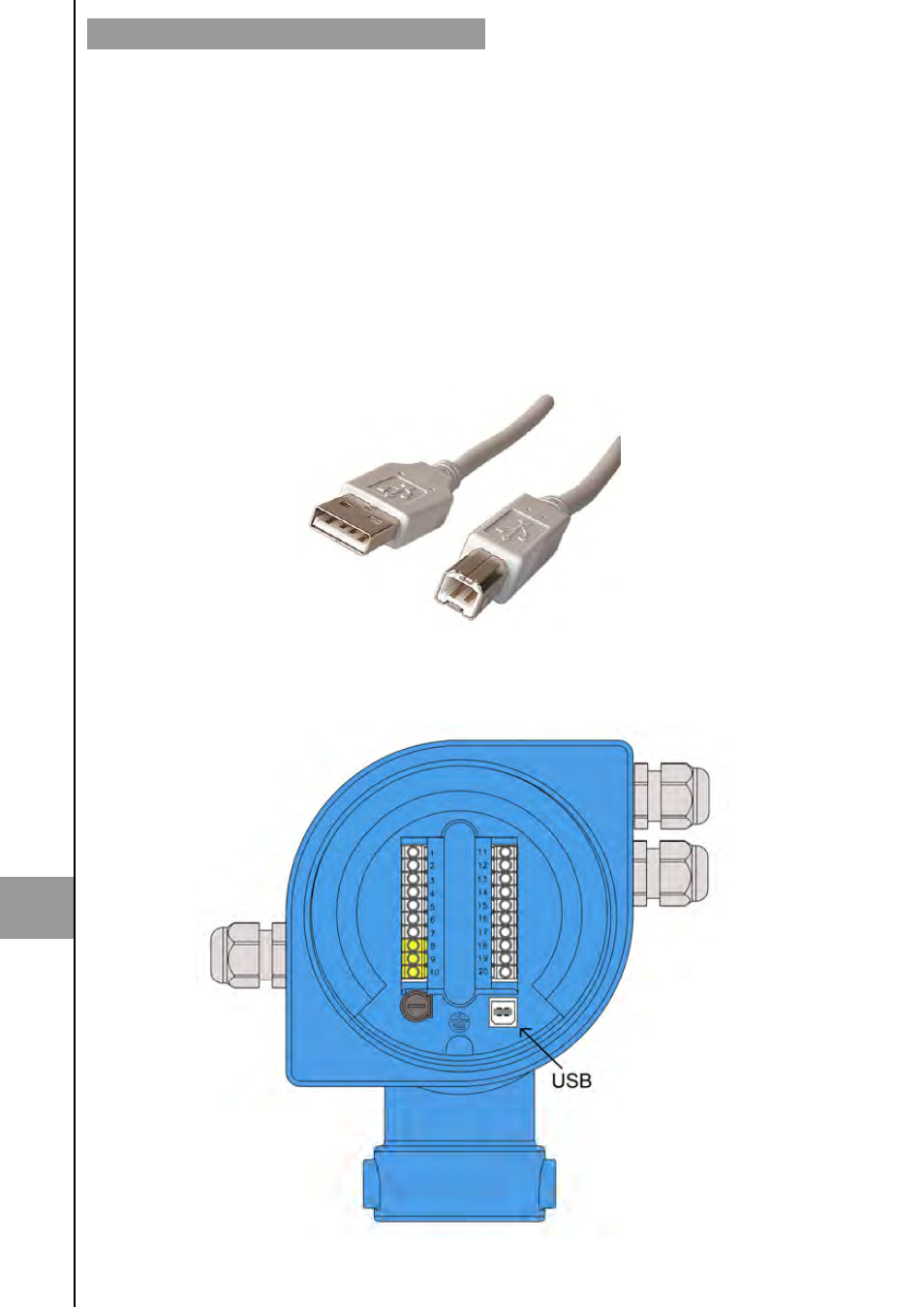 Associated software winsmeter mx4, 1 usb cable connection and drivers installation | Tecfluid MX4 For FLOMID Series User Manual | Page 44 / 64