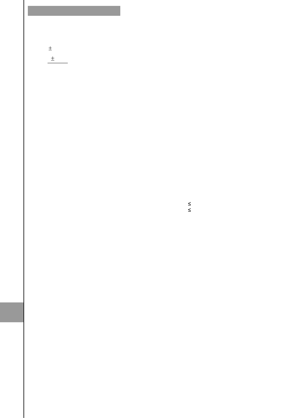 Technical characteristics | Tecfluid MX4 For FLOMID Series User Manual | Page 50 / 64