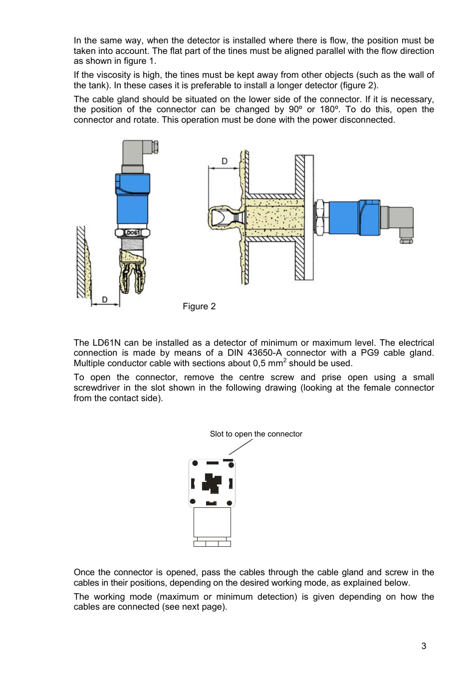 Tecfluid LD61N User Manual | Page 3 / 8