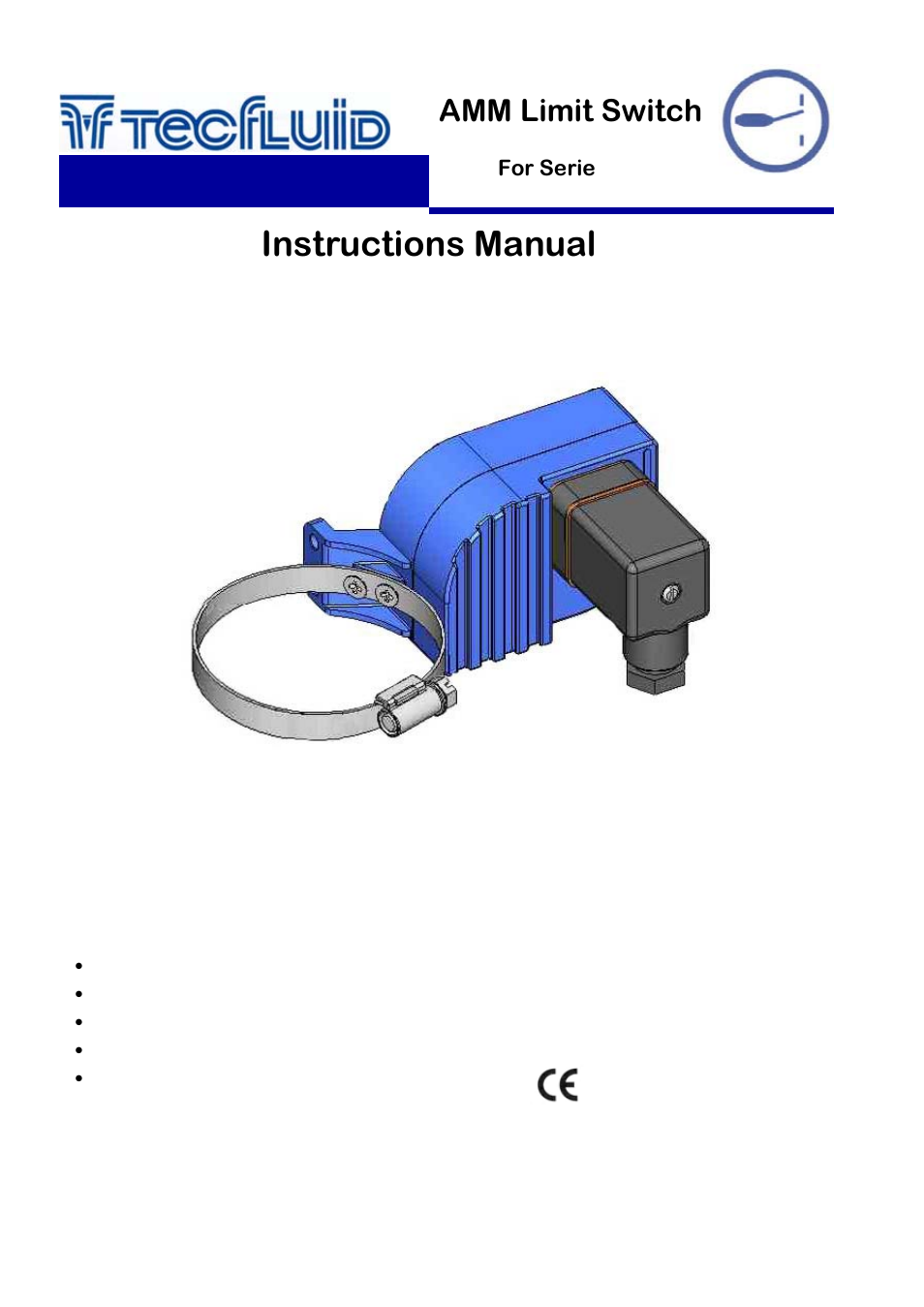 Tecfluid LT-AMM User Manual | 4 pages