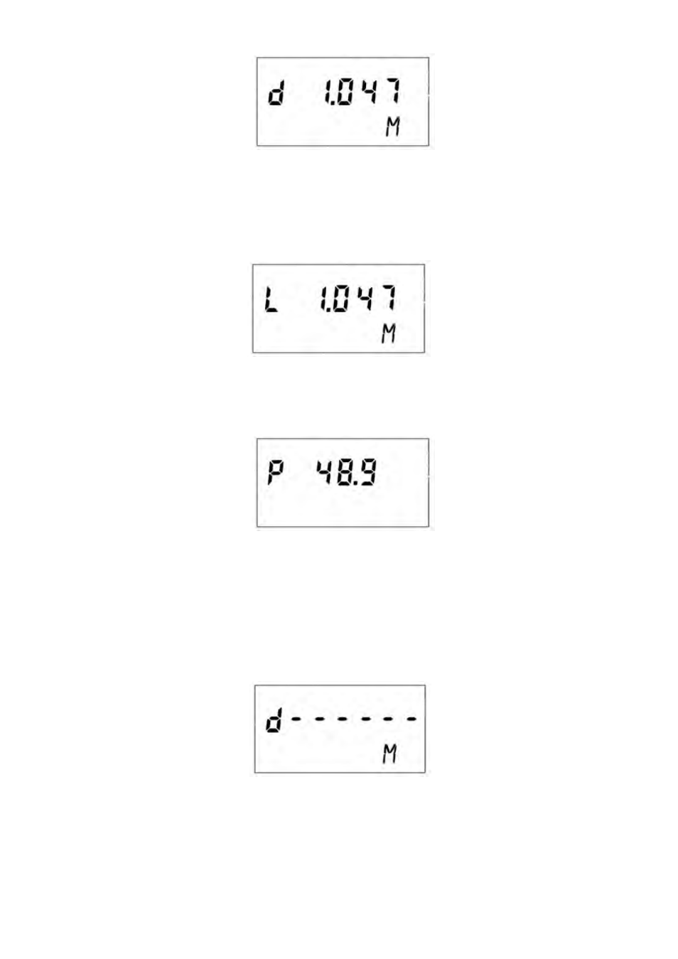 3 dead zone indication | Tecfluid LU Series User Manual | Page 13 / 28
