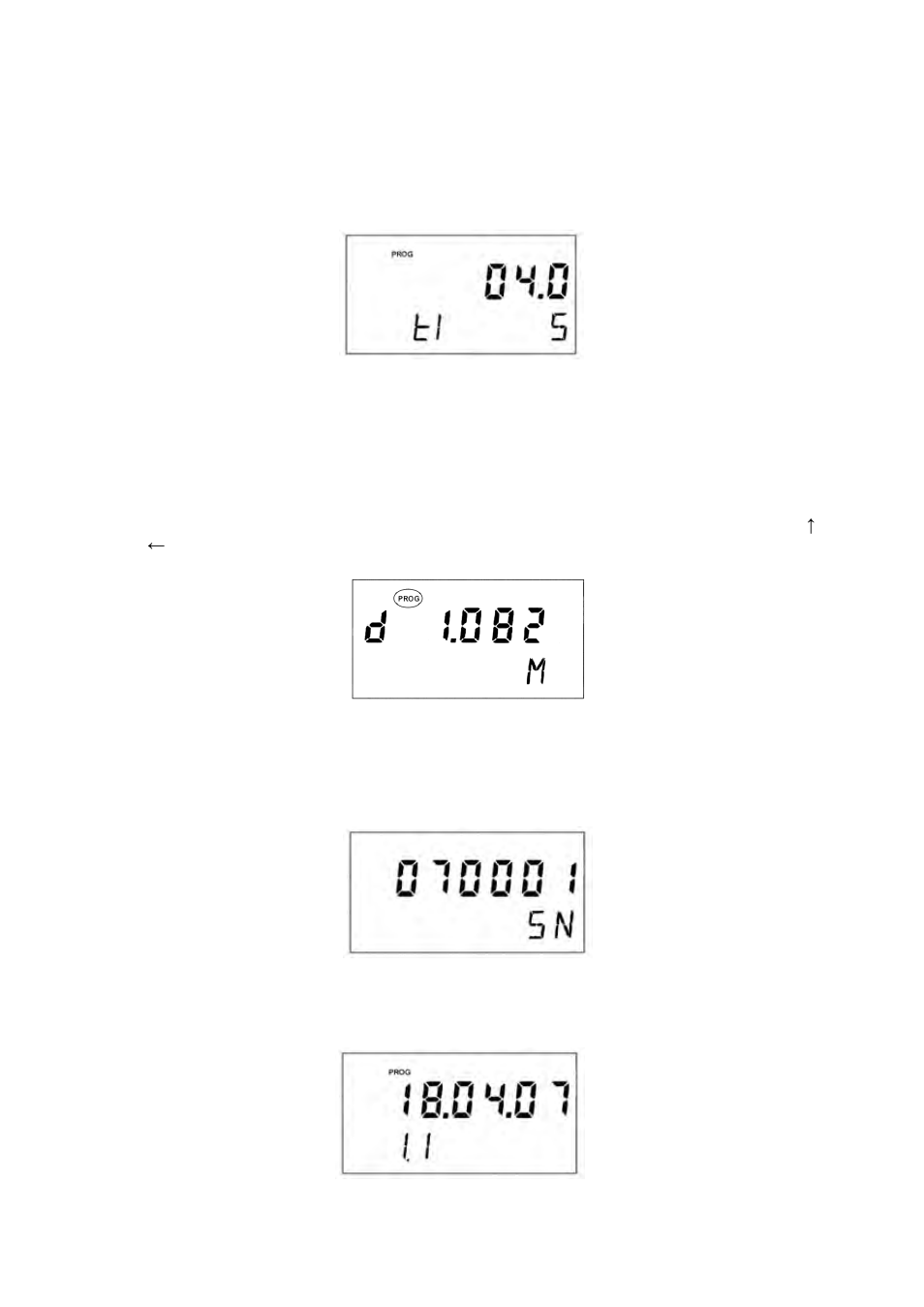 11 switching time, 12 serial number and software version | Tecfluid LU Series User Manual | Page 20 / 28