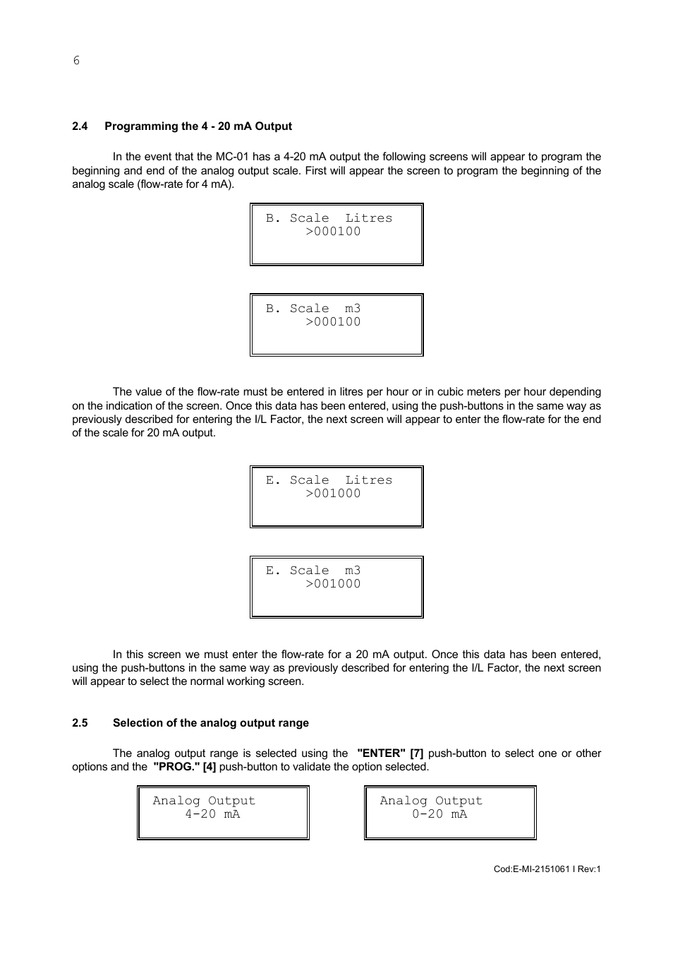 Tecfluid MC-01 User Manual | Page 6 / 12