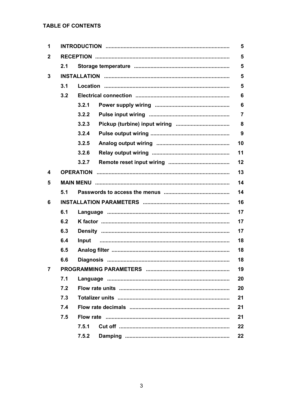 Tecfluid MT03F User Manual | Page 3 / 40