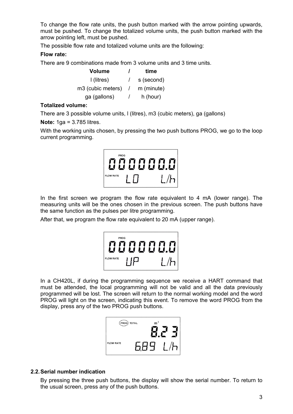 Tecfluid CP420L User Manual | Page 3 / 8