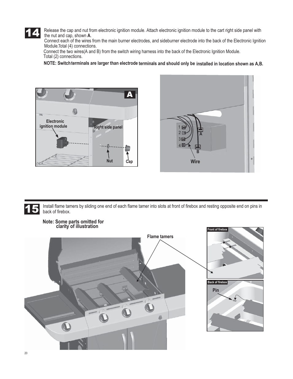 Char-Broil 463257111 User Manual | Page 20 / 28