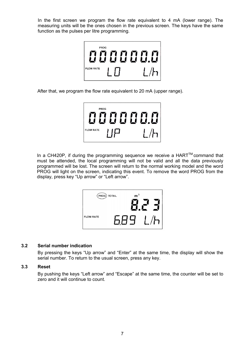 Tecfluid CP420P User Manual | Page 7 / 12