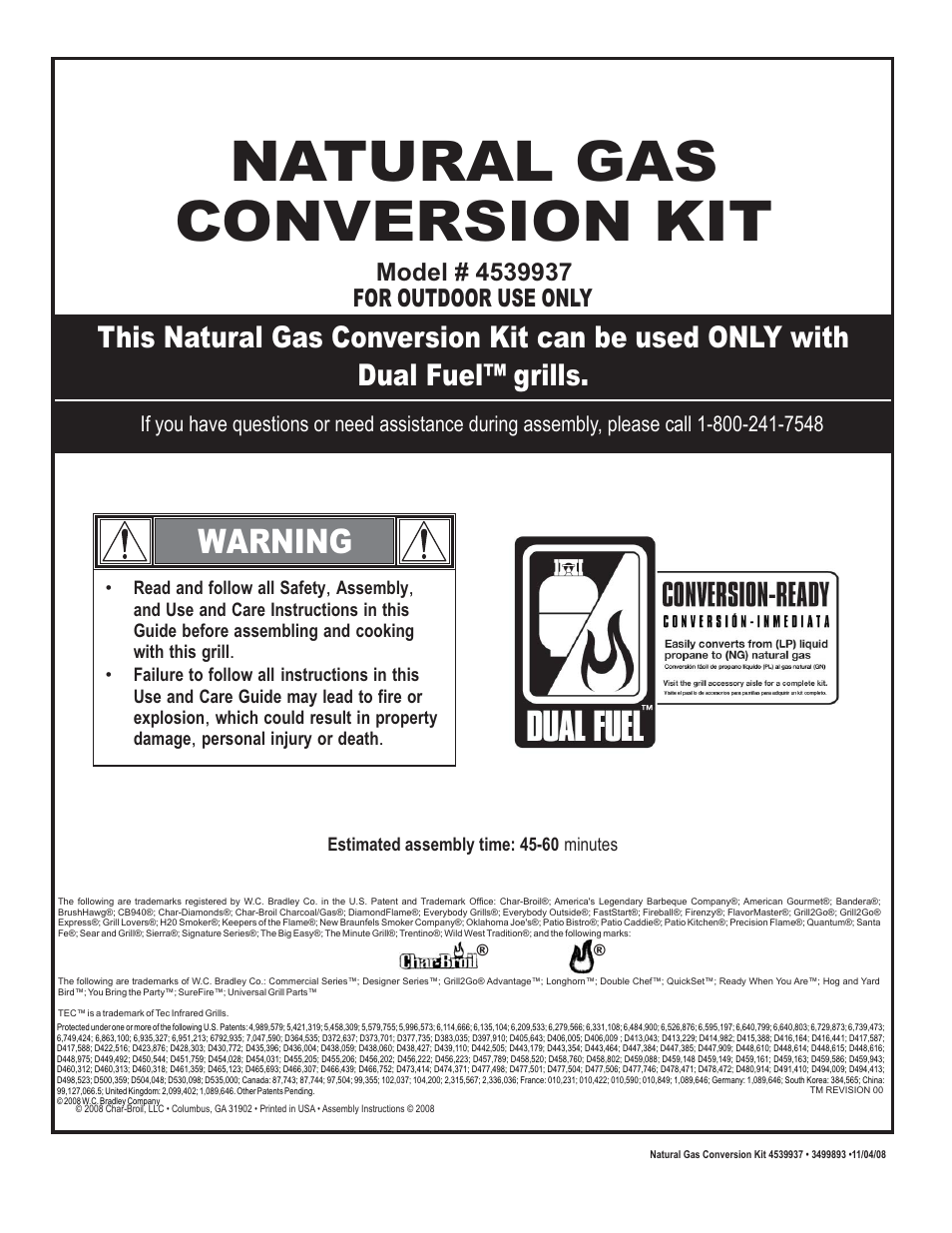 Char-Broil 4539937 User Manual | 24 pages