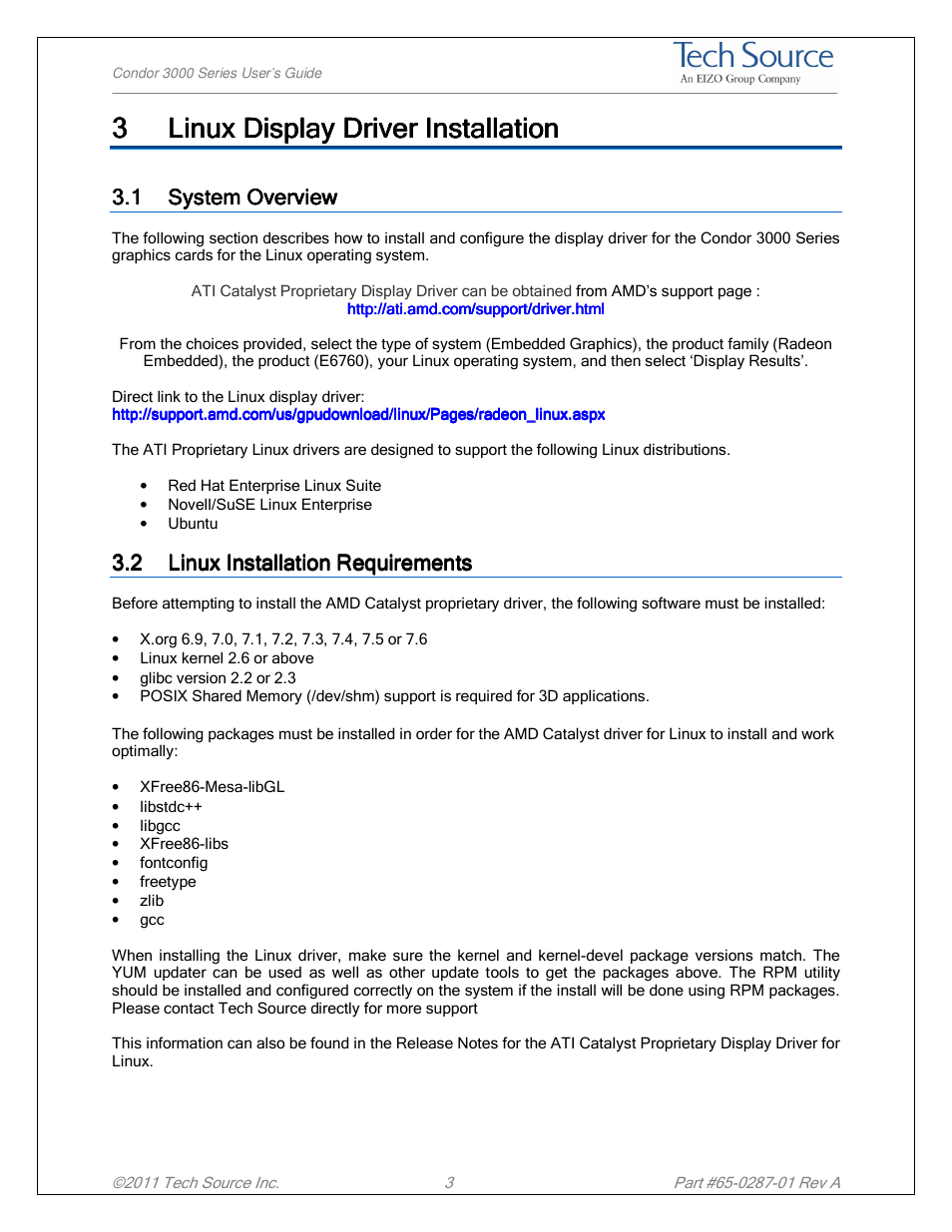 Tech Source Condor 3000 Series User Manual | Page 6 / 11