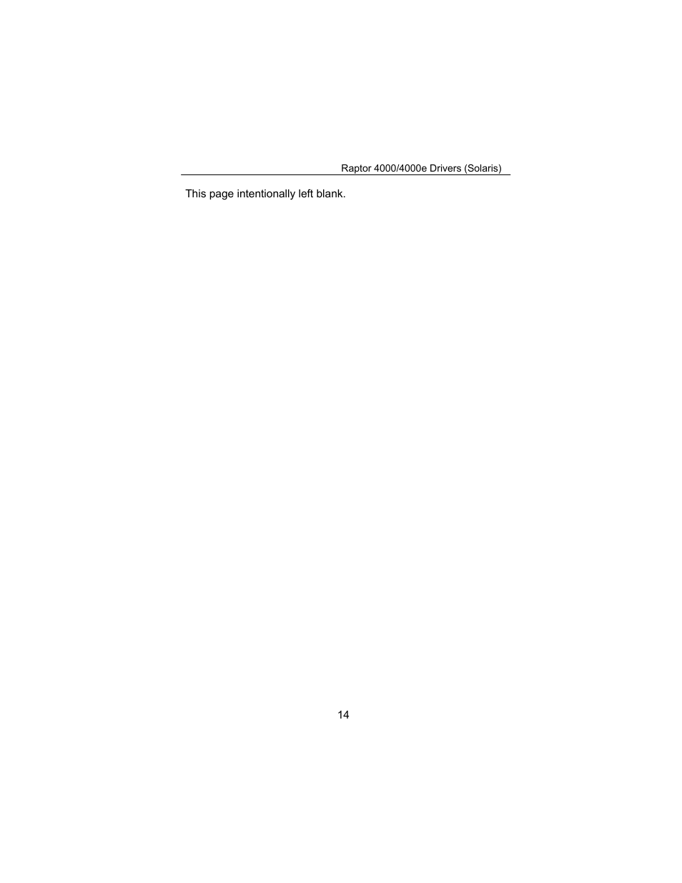 Tech Source Raptor 4000 (for Solaris) User Manual | Page 18 / 41