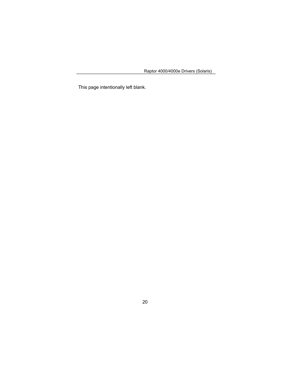 Tech Source Raptor 4000 (for Solaris) User Manual | Page 24 / 41