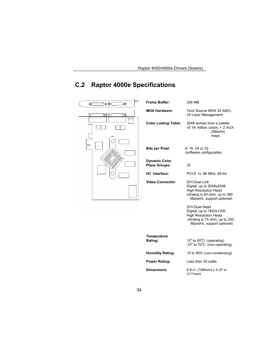 Tech Source Raptor 4000 (for Solaris) User Manual | Page 38 / 41