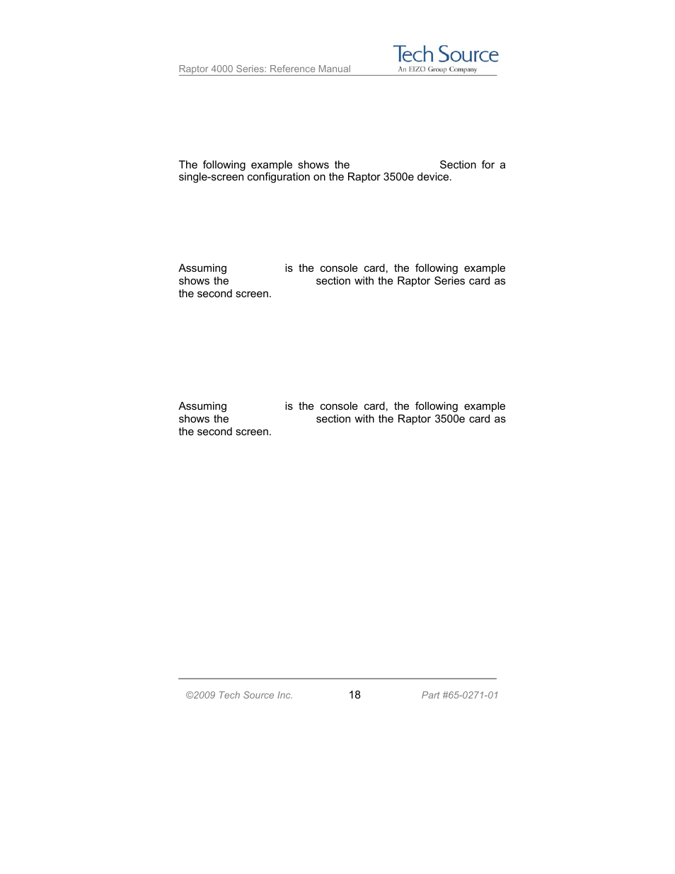 Tech Source Raptor 4000 Series (for Linux) User Manual | Page 24 / 64