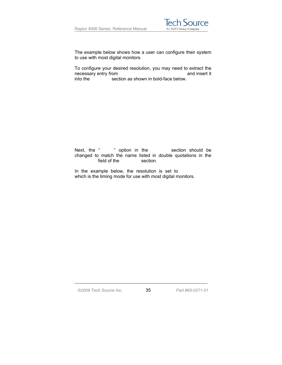Tech Source Raptor 4000 Series (for Linux) User Manual | Page 41 / 64
