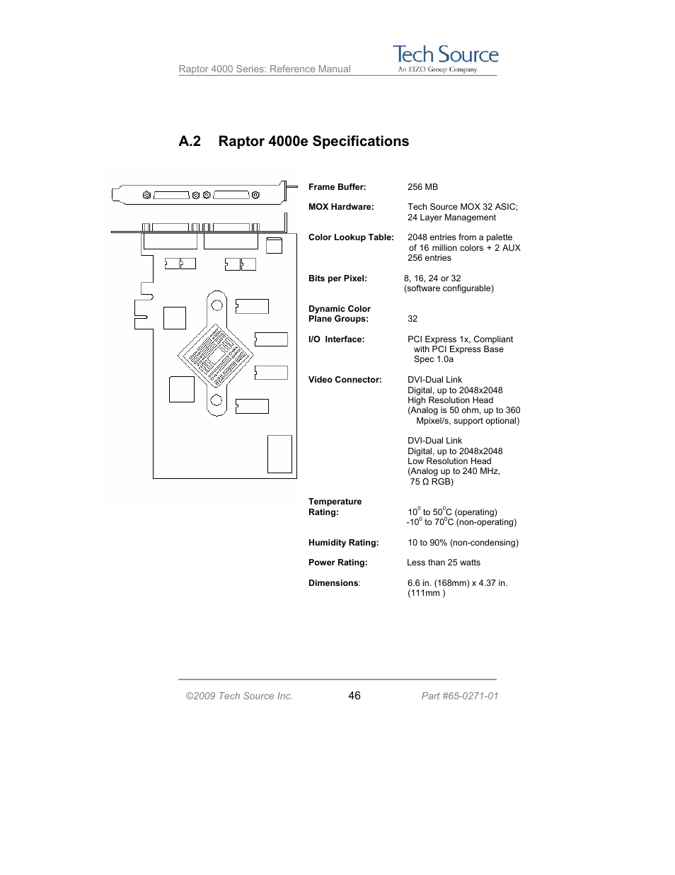 Tech Source Raptor 4000 Series (for Linux) User Manual | Page 52 / 64