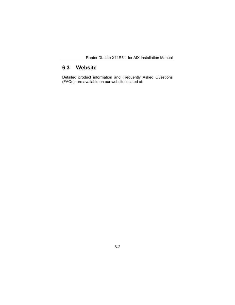 3 website | Tech Source Raptor DL-Lite Drivers for AIX User Manual | Page 26 / 32