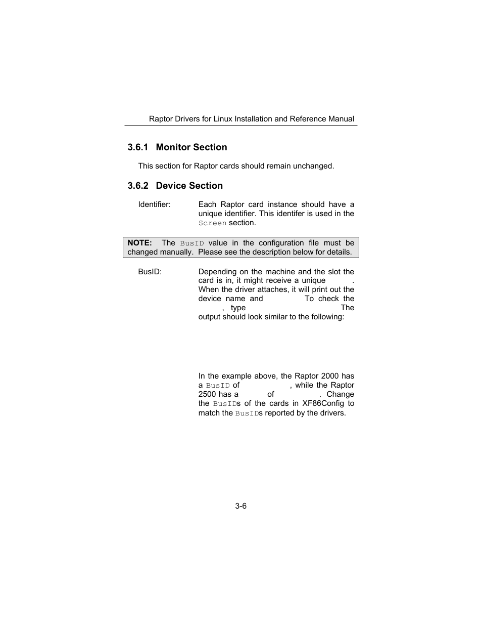 Tech Source Raptor Drivers for Linux User Manual | Page 20 / 64