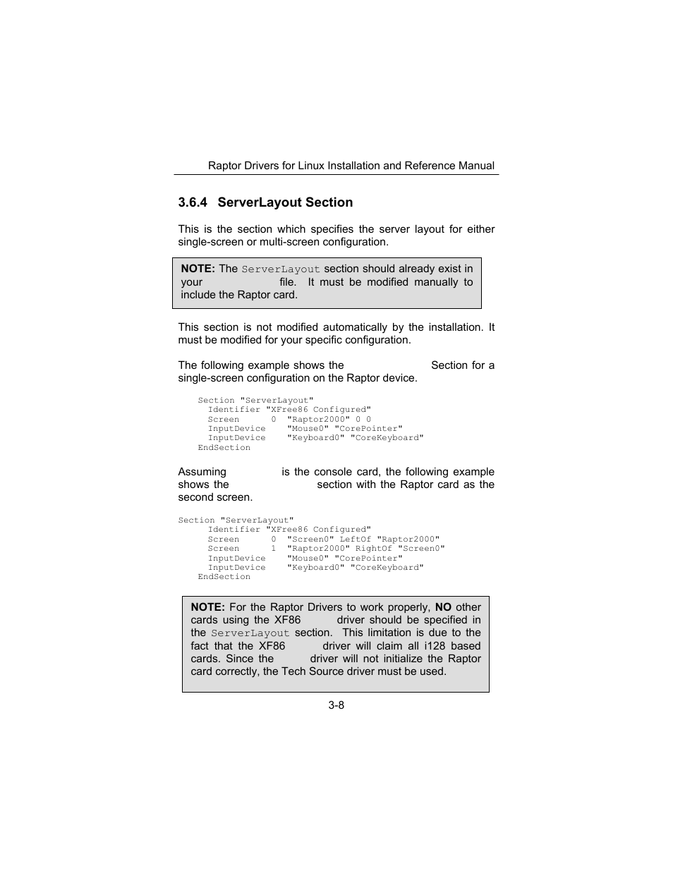 Tech Source Raptor Drivers for Linux User Manual | Page 22 / 64