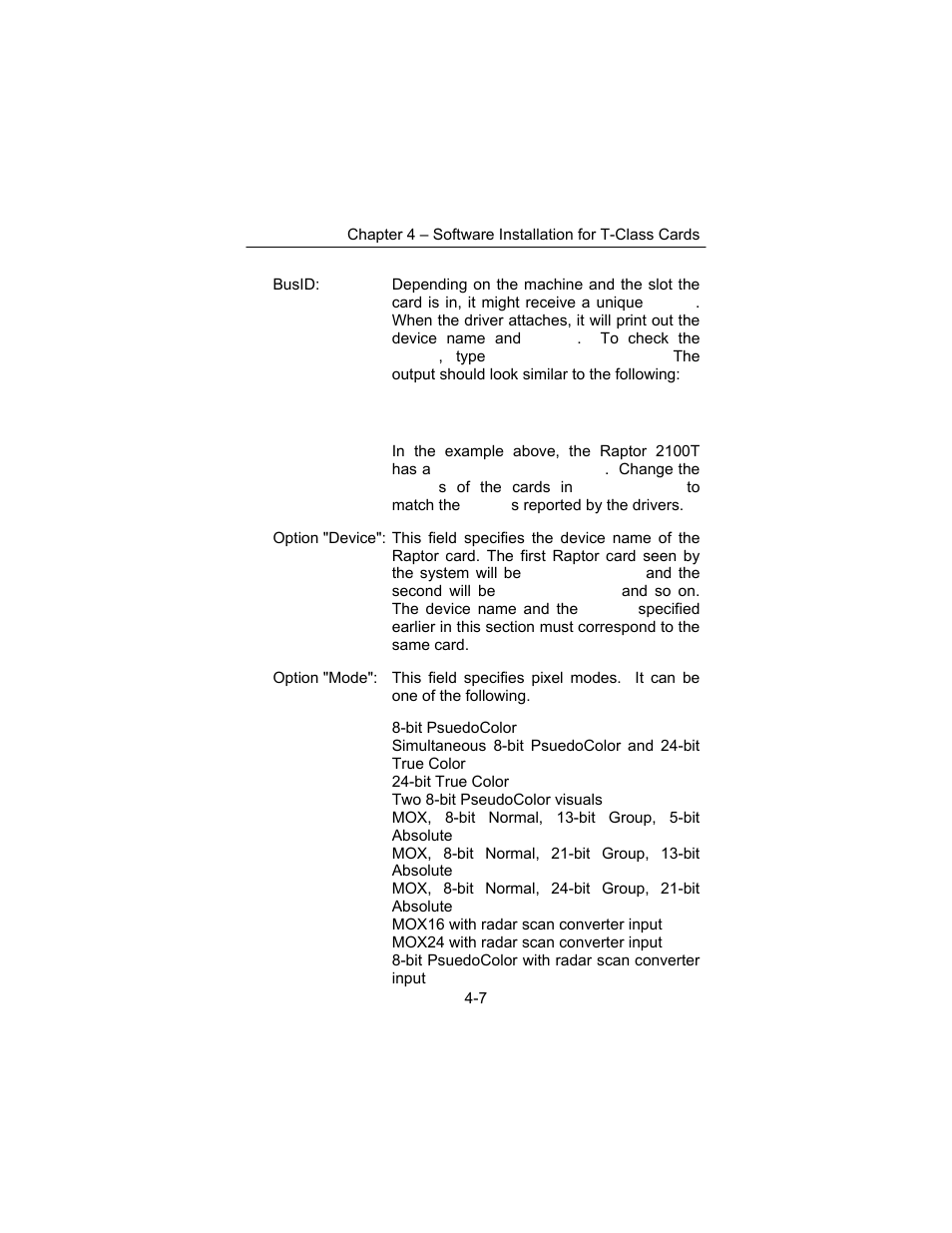 Tech Source Raptor Drivers for Linux User Manual | Page 29 / 64