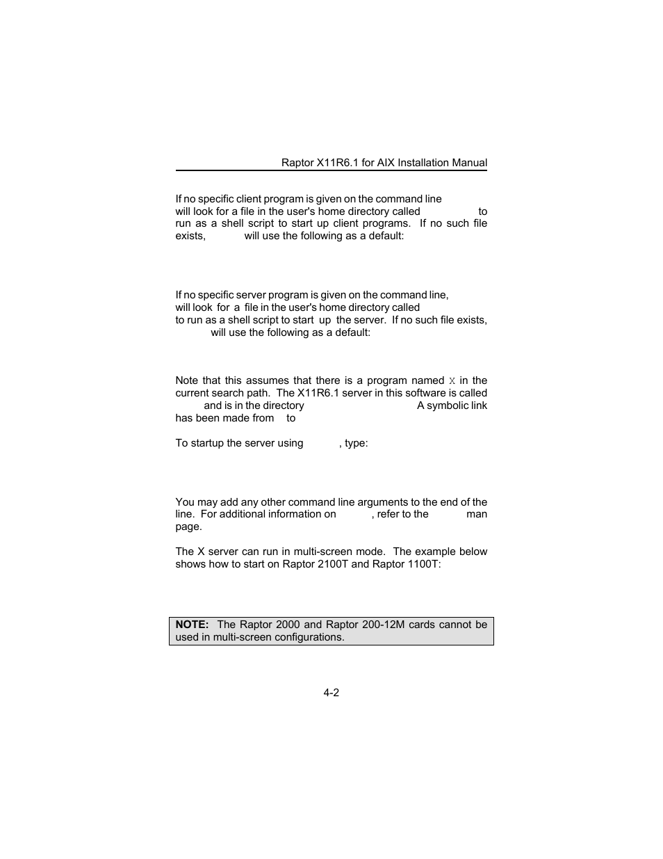 Tech Source Raptor X11R6.1 for AIX User Manual | Page 18 / 40