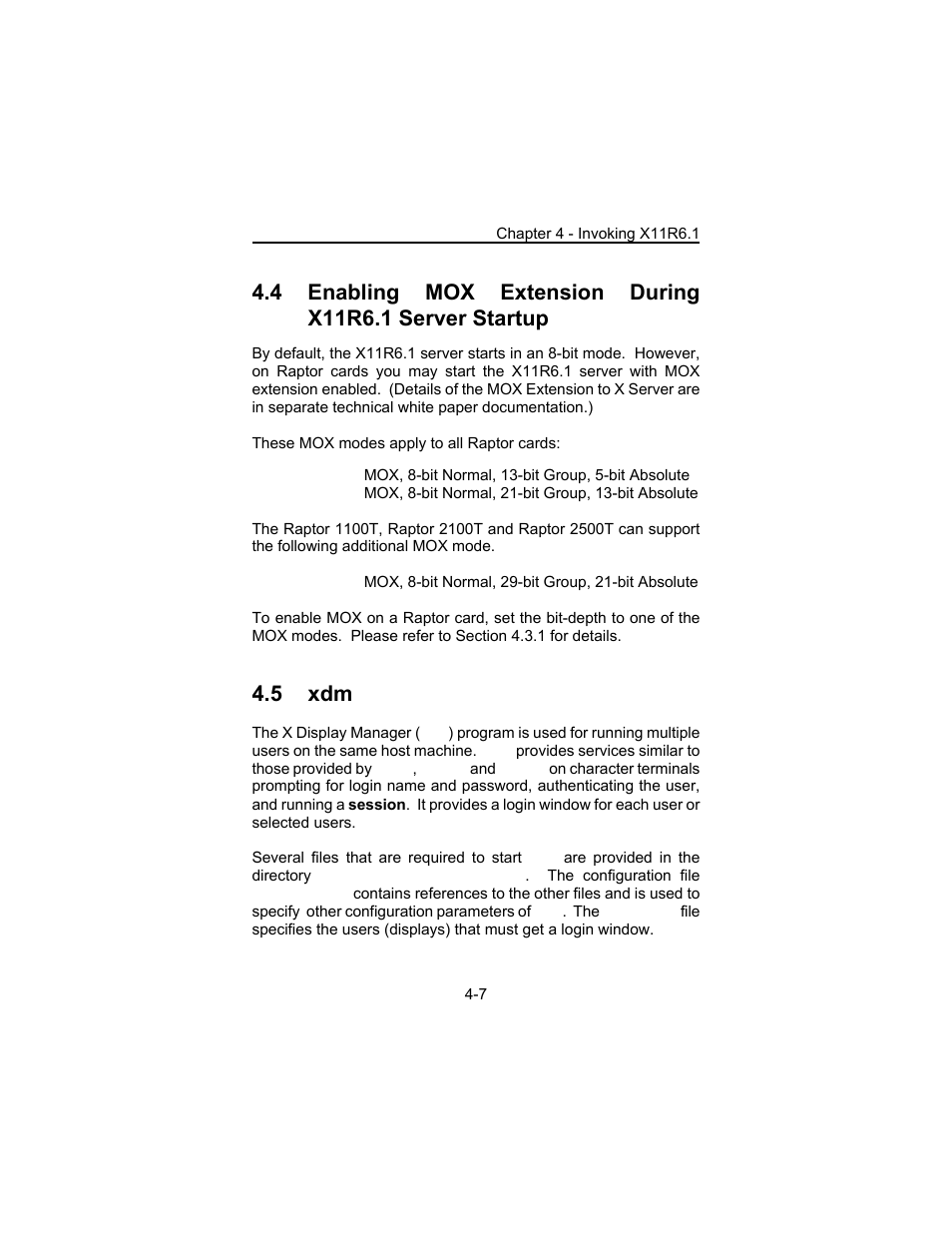 5 xdm | Tech Source Raptor X11R6.1 for AIX User Manual | Page 23 / 40