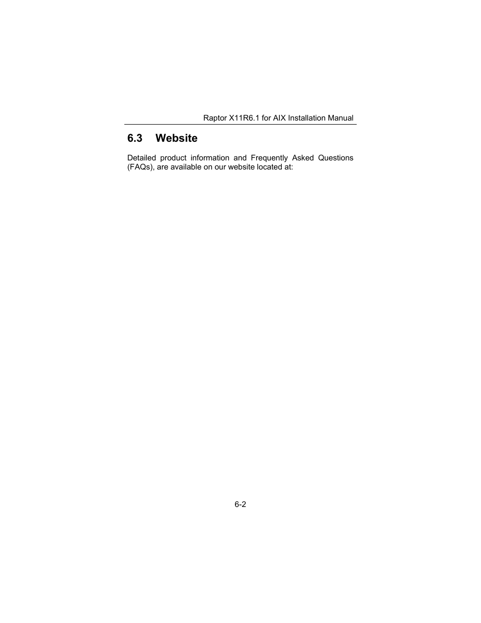 3 website | Tech Source Raptor X11R6.1 for AIX User Manual | Page 30 / 40