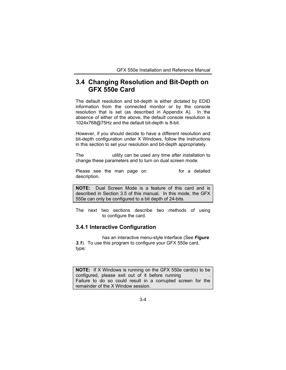 Tech Source GFX 550e User Manual | Page 14 / 48