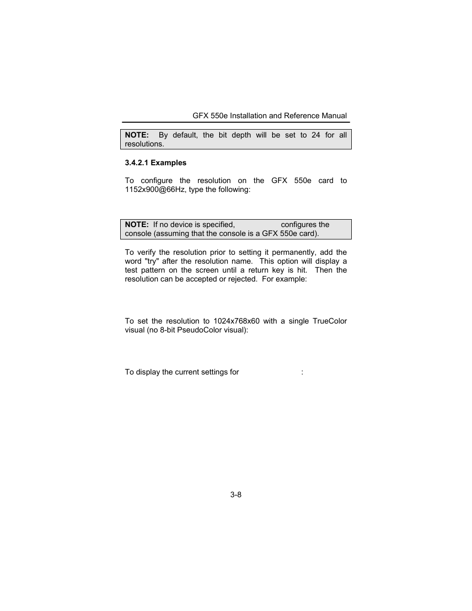 Tech Source GFX 550e User Manual | Page 18 / 48