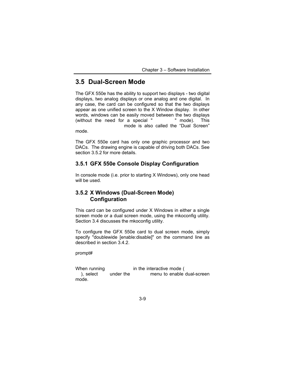 5 dual-screen mode | Tech Source GFX 550e User Manual | Page 19 / 48