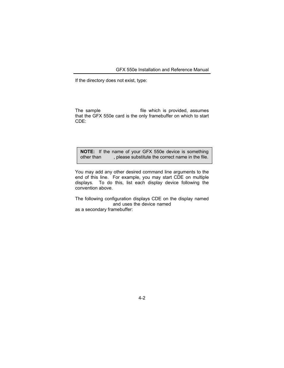 Tech Source GFX 550e User Manual | Page 22 / 48