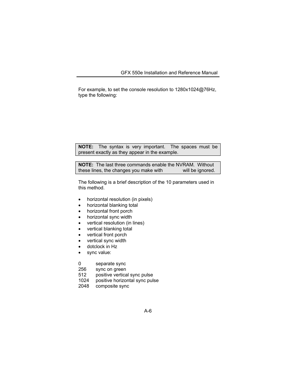 Tech Source GFX 550e User Manual | Page 34 / 48