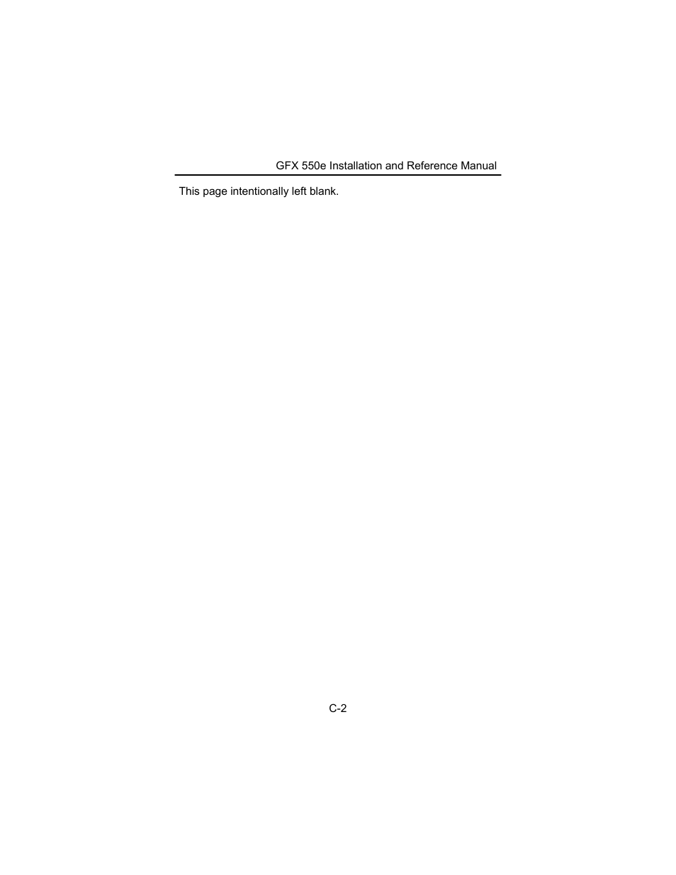 Tech Source GFX 550e User Manual | Page 42 / 48
