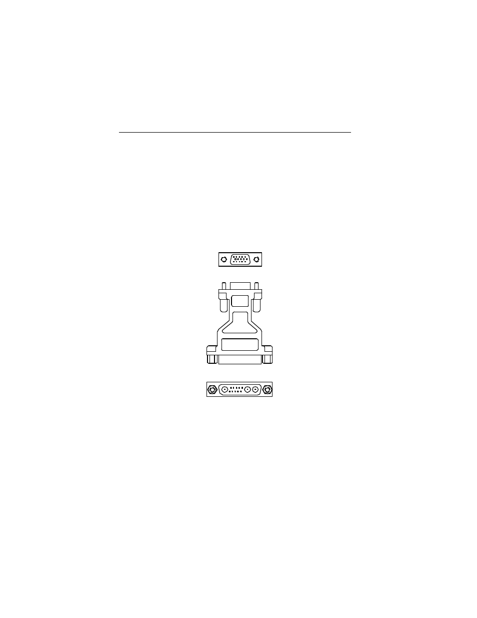 B.5 special adapter for some sun monitors | Tech Source GFX 400 Series User Manual | Page 54 / 60