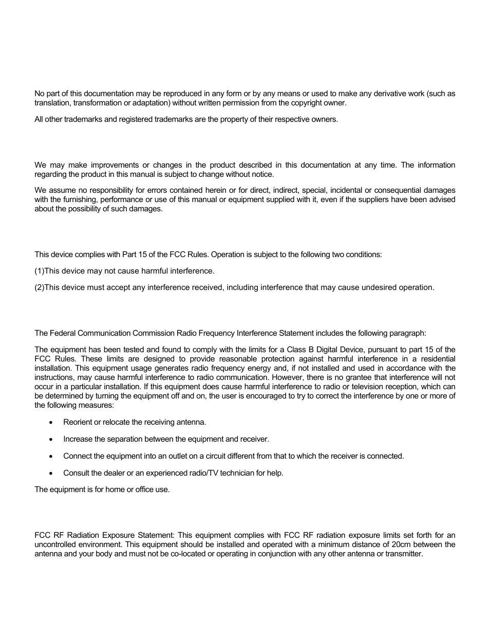 Disclaimers | Teletronics EZStation2 User Manual | Page 2 / 58