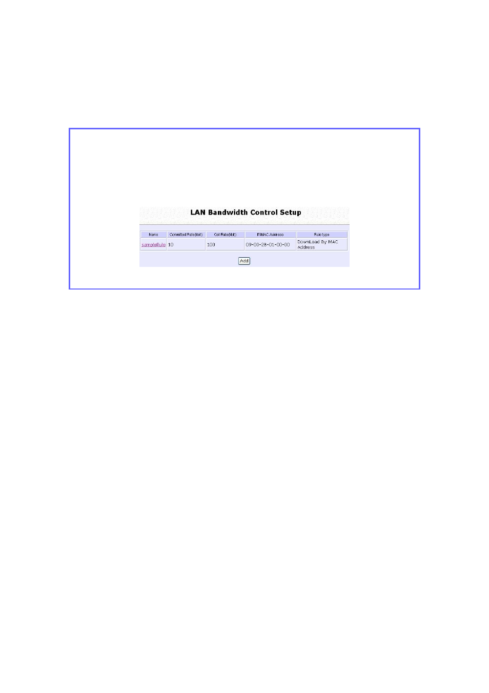 Configure lan bandwidth control | Teletronics EZStation5 User Manual | Page 108 / 187