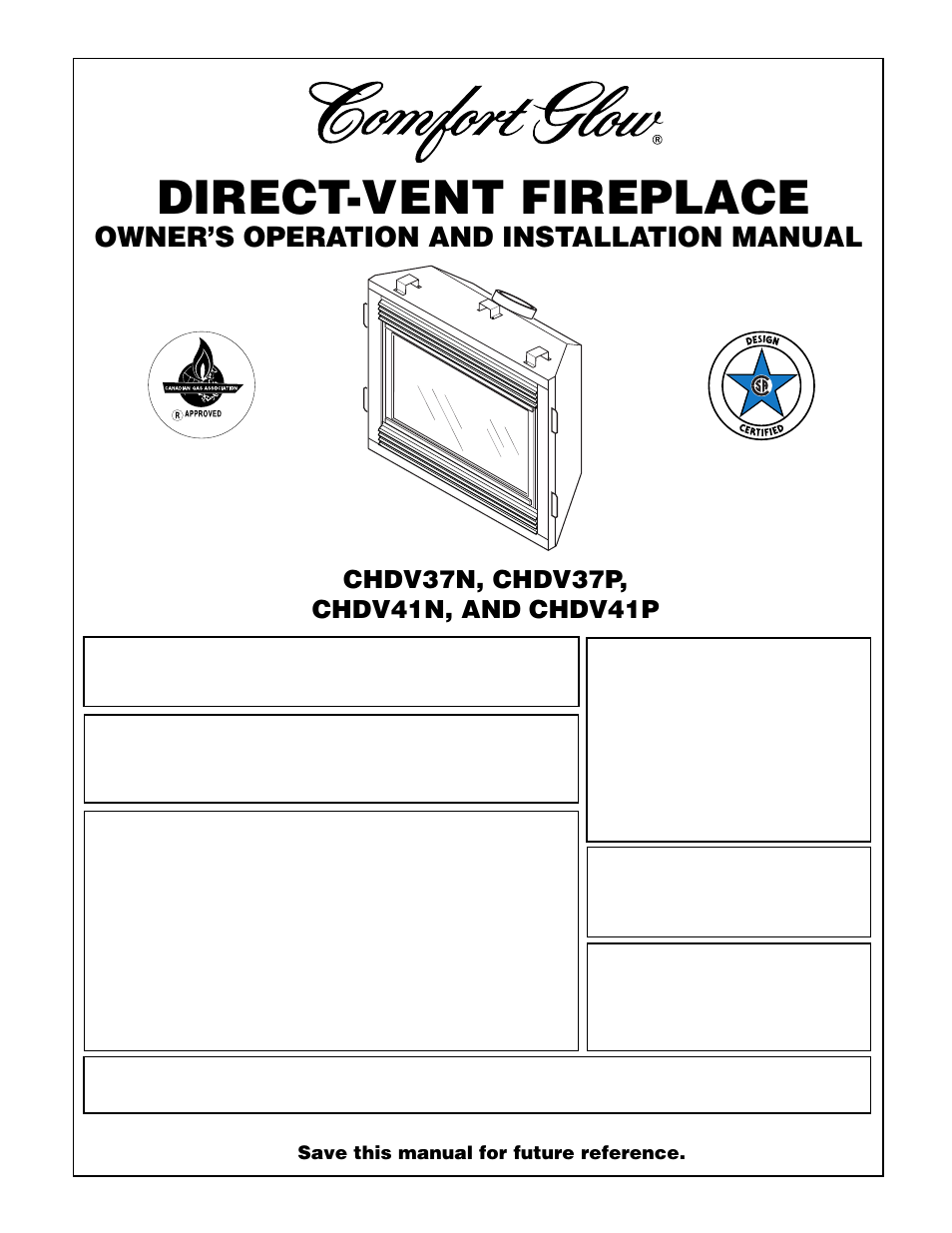 Desa Tech CHDV37P User Manual | 38 pages