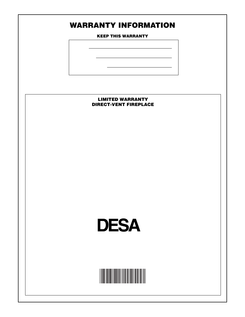 Warranty information, International | Desa Tech CHDV37P User Manual | Page 38 / 38