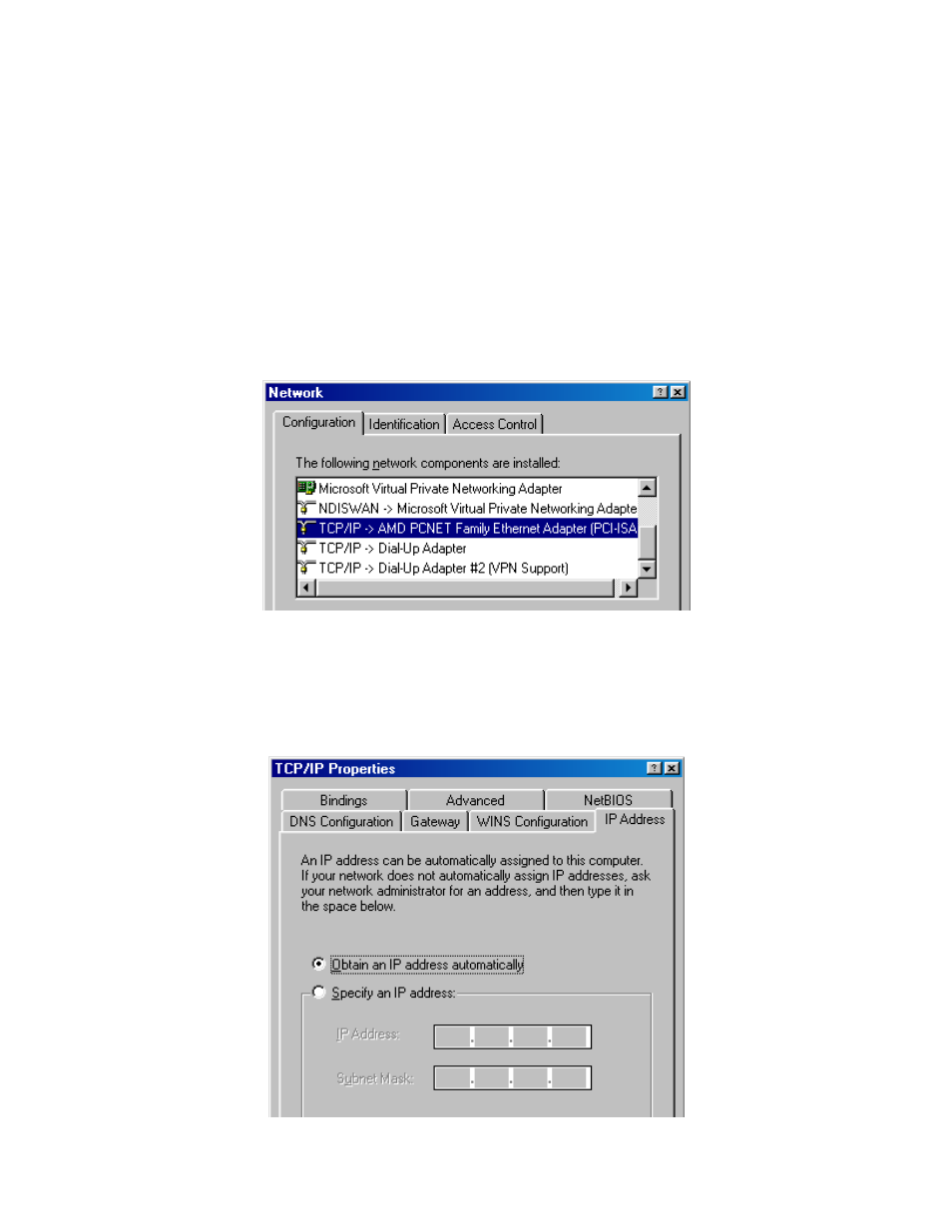 Configuring windows for ip networking | Teletronics TT 2400 User Manual | Page 11 / 64